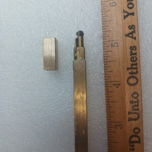 Vintage Lestique Brass Lighter Classic Antique Pocket Lighter