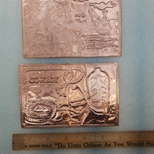 Vintage Kopper Kard Co Postcards Indian & Cowboy Western Americana Lot