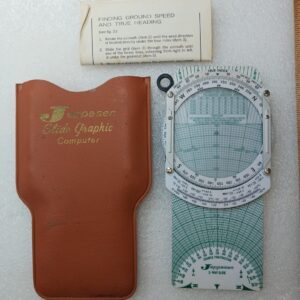 Vintage Jeppesen Slide Graphic Computer Model CSG-1P Jeppesen 3 Way Slide Ruler