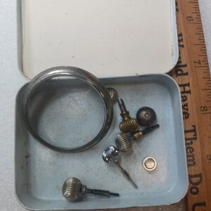 Vintage Pocket Watch Parts Lot – Windup Movements, Gears, Dials & More