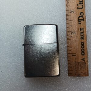 Vintage Silver Zippo Lighter – Bradford, PA USA – K #18 – Sealed