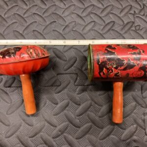 Vintage US Metal Toy Company Halloween Tin Toys Noise Makers Rare Toys Old...