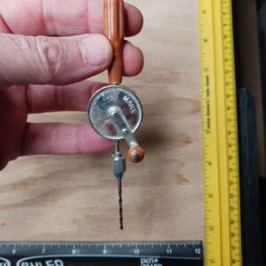 Vintage Marx Hand Drill – Metal Toy / Collectible Tool – Marx Hand Tool Lot