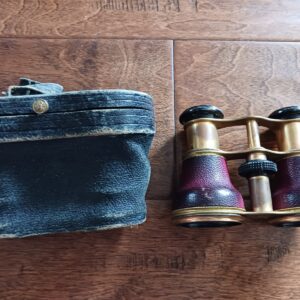 Vintage Tiffany & Co. Opera Glasses – Binoculars with Rock Crystal – Collectible Lot, New York
