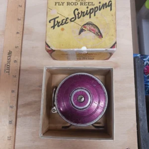 Vintage Oren O matic Fly Rod Reel In Box South Bend Fishing Equipment