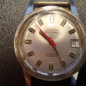 Vintage Lucien Piccard Wrist Watch 17 Jewels Incabloc Swiss Made 52055 Watch...