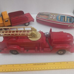 Vintage Tin Toy Lot Japan Assorted Tin Toys Junk Drawer Collection