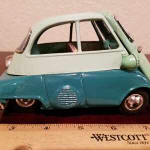 Vintage Isetta 300 Bandai 1960s Tin Toy BMW Car Japan Collectible Toy Lot