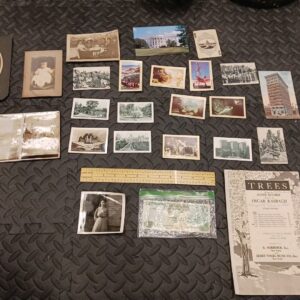 Vintage Phot Lot Sheet Music Trees White House Old Post Cards Lot