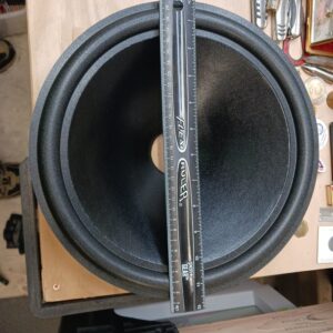 Speaker Cones 12" Brand New Black Radio Speaker Cone Replacements