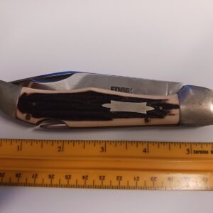 RARE Vintage Wedge Mark Large Pocket Knife Stainless Steel Japan No 11145 Lot