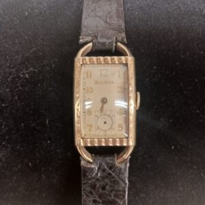 Vintage Mens Bulova 0771078 Wristwatche 10k Gold Filled Watch Wristwatche Lot