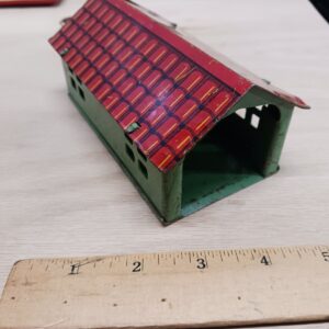 Vintage Marx Wyandotte Tin Garage – Antique Toy Car Garage Lot – Classic Collectible