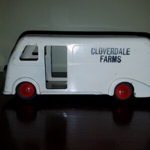Original Vintage Marx Cloverdale Farms Pressed Steel Milk Truck – Tin Toy Lot