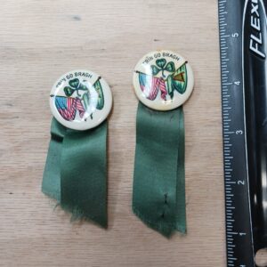 Vintage Erin Go Bragh Saint Patricks Day Pins Pendants Lot