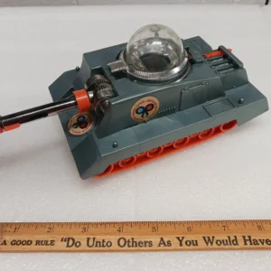 Vintage 1960s Remco Hamilton Invaders Space Tank Sci-Fi Battle Toy USA