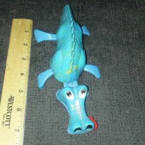 Vintage tin wind up and plastic alligator toy tri-ang minic jabberwock England