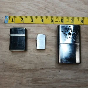 Vintage Lighters Champ Japan Small Lighter Hand Warmer Old Antique Lighter Lot