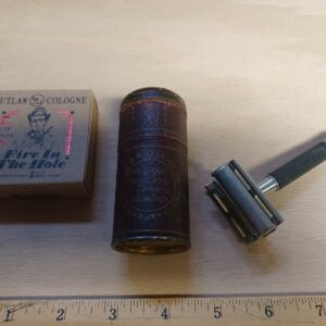 Oulaw Cologne Gillette Razor Williams Shaving Stick Junk Drawer Lot