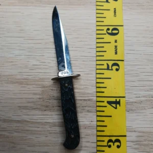 Vintage 1950s Bowie Knife Miniature Steel Blade Knife Old Antique Knife