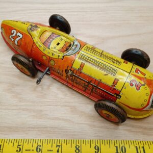 Vintage Marx Wyandotte Tin Windup Toy Racecar 27 Old Antique Toy Racer Toy