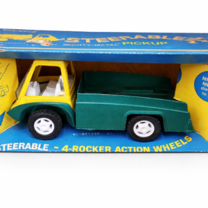 Vintage Hubley Metal Pickup Truck Toy 9” Steel w/ Original Box Tin Toy