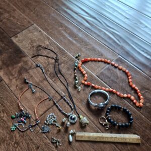 Old Junk Drawer Lot Jewelry Lot Necklace Bracelets Old Jewelry Lot