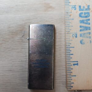 Vintage Barlow B19 Tallboy Cigarette Lighter George Washington University Japan Made