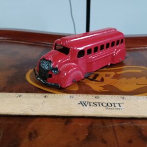 Marx Wyandotte Pressed Steel Toy Bus Lot Vintage Tin Litho Metal Bus Collectibles