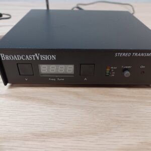 Vintage FM Stereo Transmitter Broadcast Vision Music TV Frequency Tuner Unit