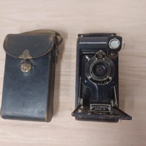 Vintage Eastman Kodak Junior IA Camera in Case Antique Box Camera Collectible Kodak
