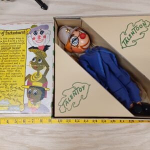 Vintage Kilroy the Cop Puppet Effanbee 1948 Talentoy Doll Co NYC Cloth Character Toy