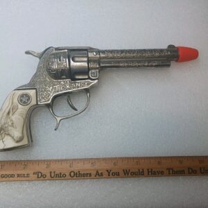 1950s Hubley Texan Jr Cap Gun Vintage Western Toy Pistol Collectible Diecast Gun