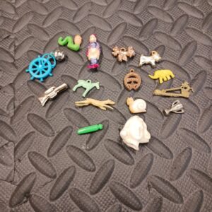 Vintage Cracker Jack Prize Toy Lot Miniature Antique Toys Collectible Dime Store Surprises