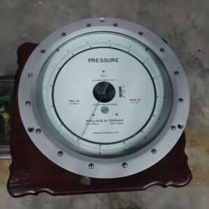 Wallace & Tiernan FA145 Hg Pressure Gauge 0-120 Vintage Industrial Scientific Gauge USA