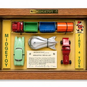 RARE Midgetoy Factory Display Prototype Truck Set Signed Al & Earl Herdklotz Vintage