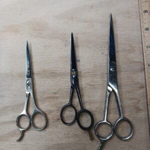 Ice Shears Fromm Black Fusion Scissors Shears 12558 Stainless Shears Lot 3