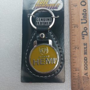 Dodge Hemi Large Heavy-duty Keychain Leather Nice Car Keys Keychain