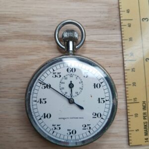 Vintage Admiralty Pattern 3169 Swiss Made Pocket Watch Style Stop Watch Old.