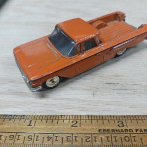 Lone Star Roadmasters Chevy Elcamino Metal Toy Car 1/50 Scale Rare Orange Toy