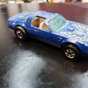 Vintage 1977 Hot Wheels Blue Firebird – Rare Mattel Inc – Hong Kong – Used