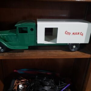 Vintage Steelcraft Pressed Steel Milk Delivery Truck – Large Toy