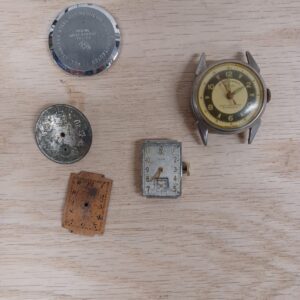 Vintage Aristcraft & Elgin Swiss Made Watches – Parts Lot, As-Is, Non-Working