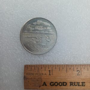Civil War 1862 Ironclads Battle Silver Coin Replica Commemorative Naval Medal