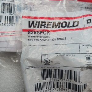 Witemold Legrand 825SFCK 800 Series SRV FTG Conversionkit Lot Of 5