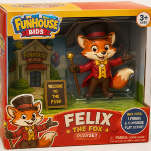 Felix the fox playset funhousebids.com online auction buy sell trade shopping online auction house carnival trading online buying and selling site funhousebids.com